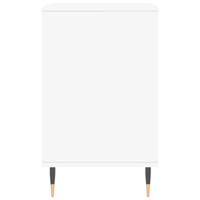 vidaXL fehér szerelt fa cipősszekrény 102x36x60 cm