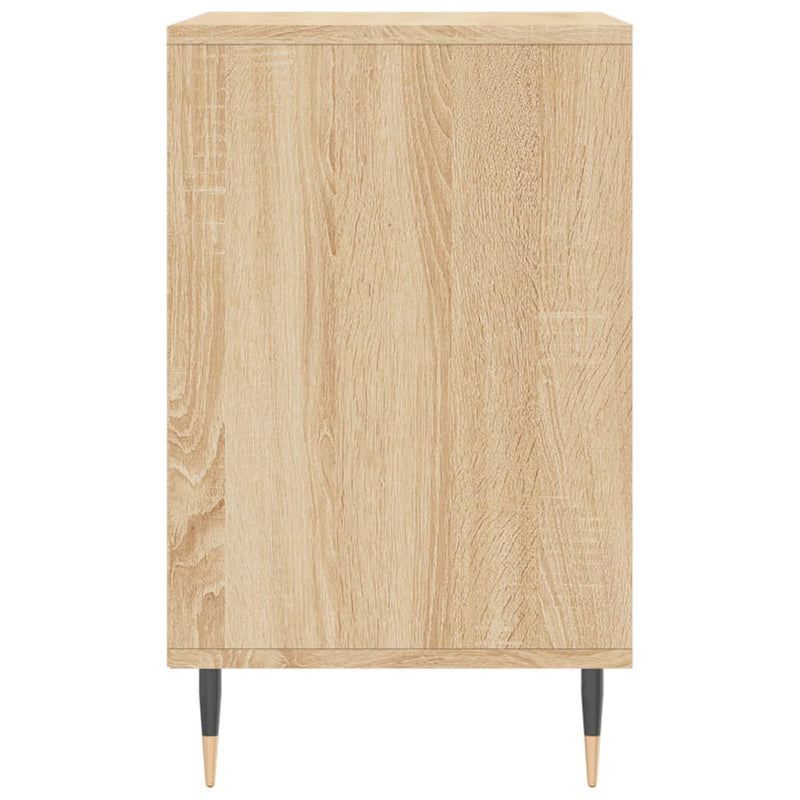 vidaXL sonoma tölgy színű szerelt fa cipőszekrény 102x36x60 cm