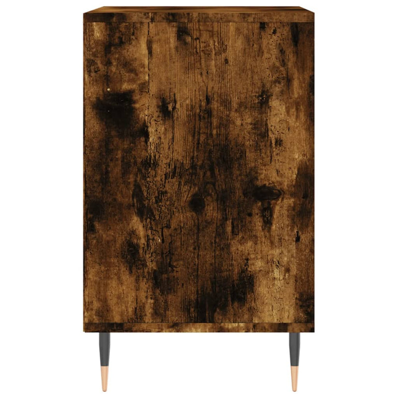 vidaXL füstös tölgy színű szerelt fa cipősszekrény 102 x 36 x 60 cm