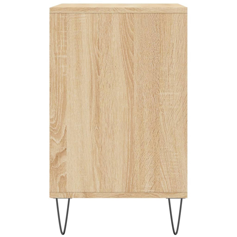 vidaXL sonoma tölgy színű szerelt fa cipőszekrény 102x36x60 cm
