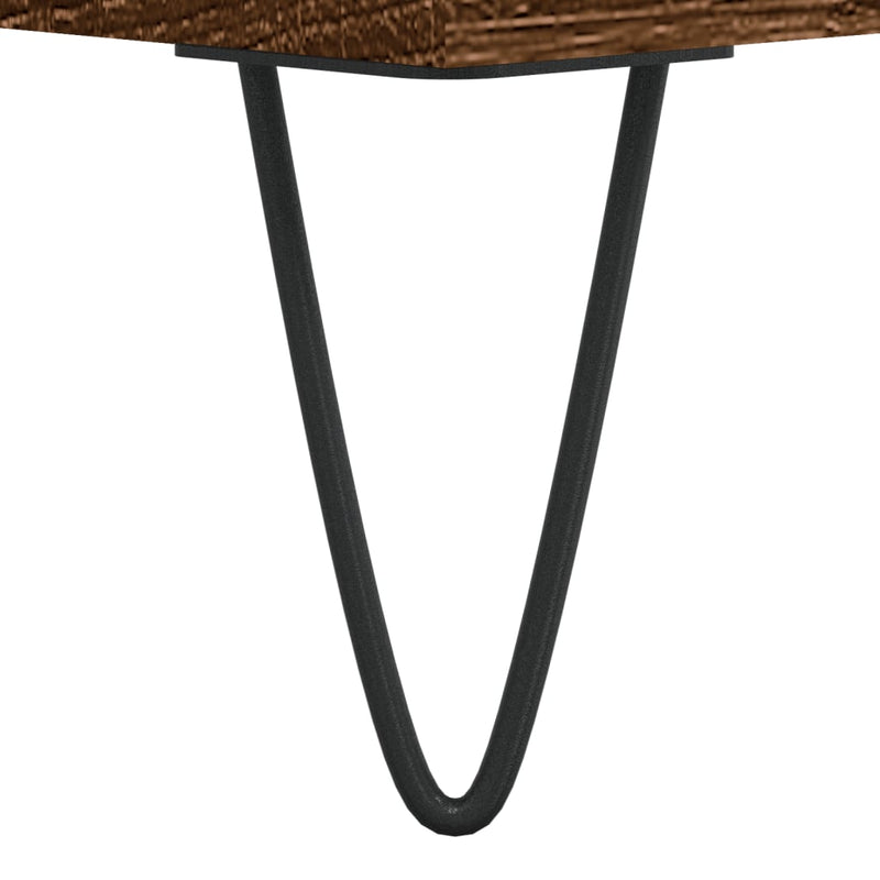 vidaXL barna tölgyszínű szerelt fa cipősszekrény 102x36x60 cm