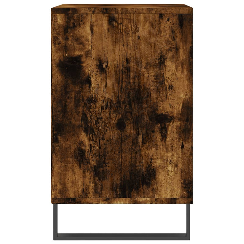 vidaXL füstös tölgy színű szerelt fa cipősszekrény 102 x 36 x 60 cm