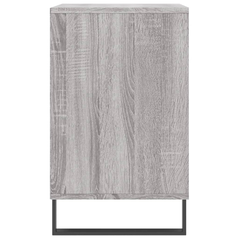 vidaXL szürke sonoma színű szerelt fa cipősszekrény 102x36x60 cm
