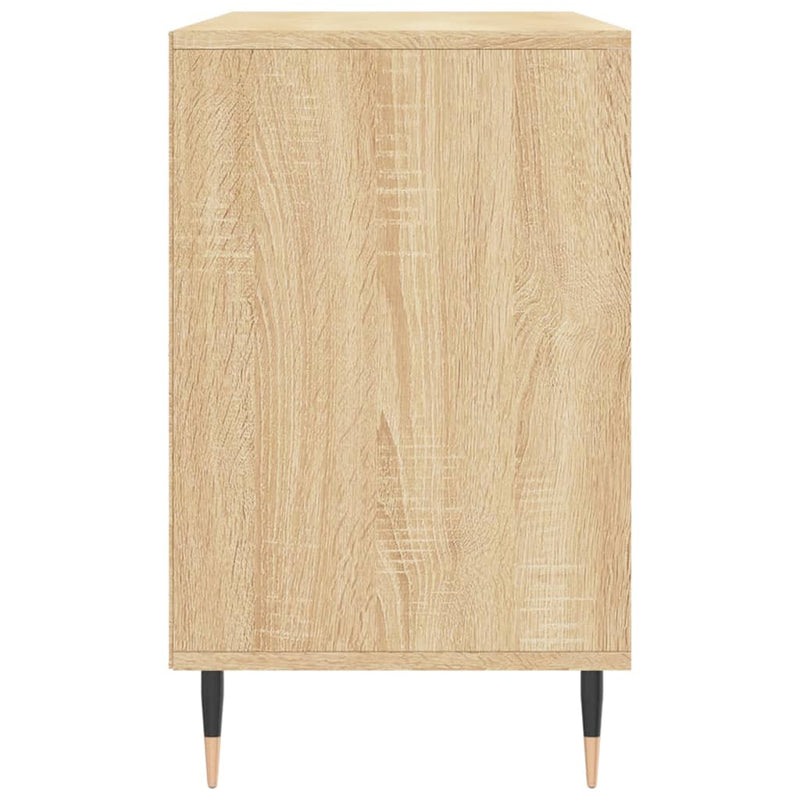 vidaXL sonoma tölgy színű szerelt fa cipőszekrény 102x36x60 cm