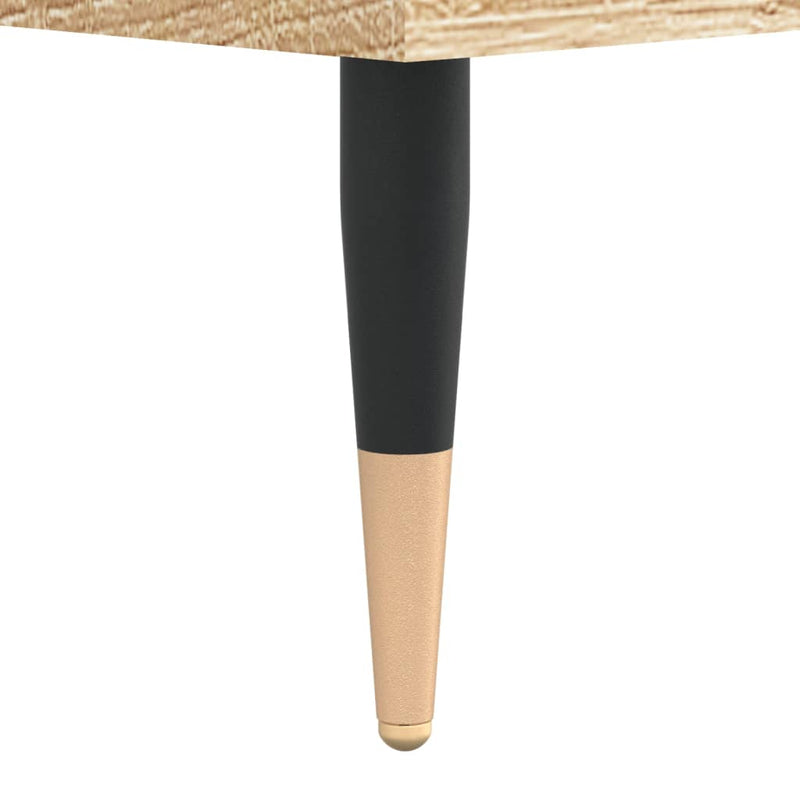 vidaXL sonoma tölgy színű szerelt fa cipőszekrény 102x36x60 cm