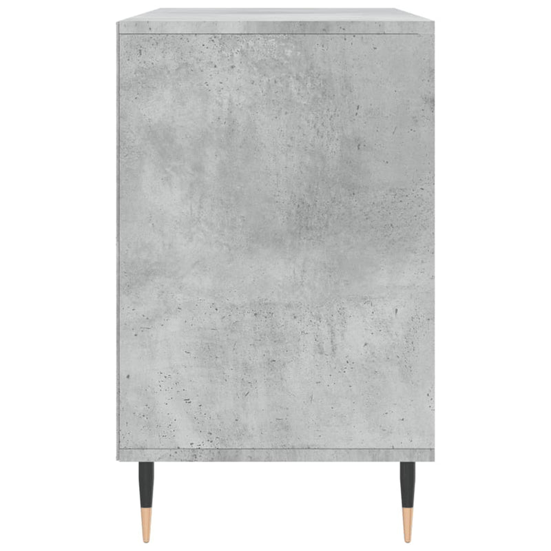 vidaXL betonszürke szerelt fa cipőszekrény 102x36x60 cm