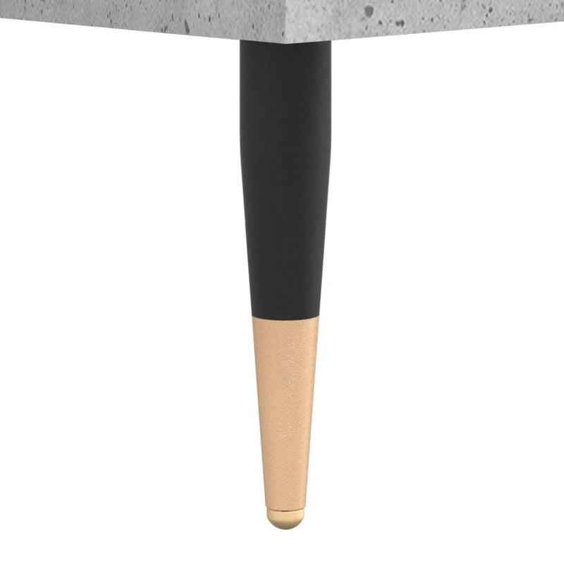 vidaXL betonszürke szerelt fa cipőszekrény 102x36x60 cm