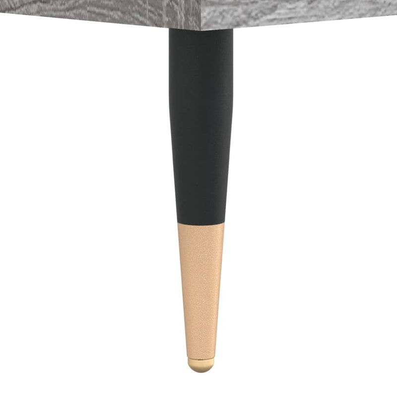 vidaXL szürke sonoma színű szerelt fa cipősszekrény 102x36x60 cm