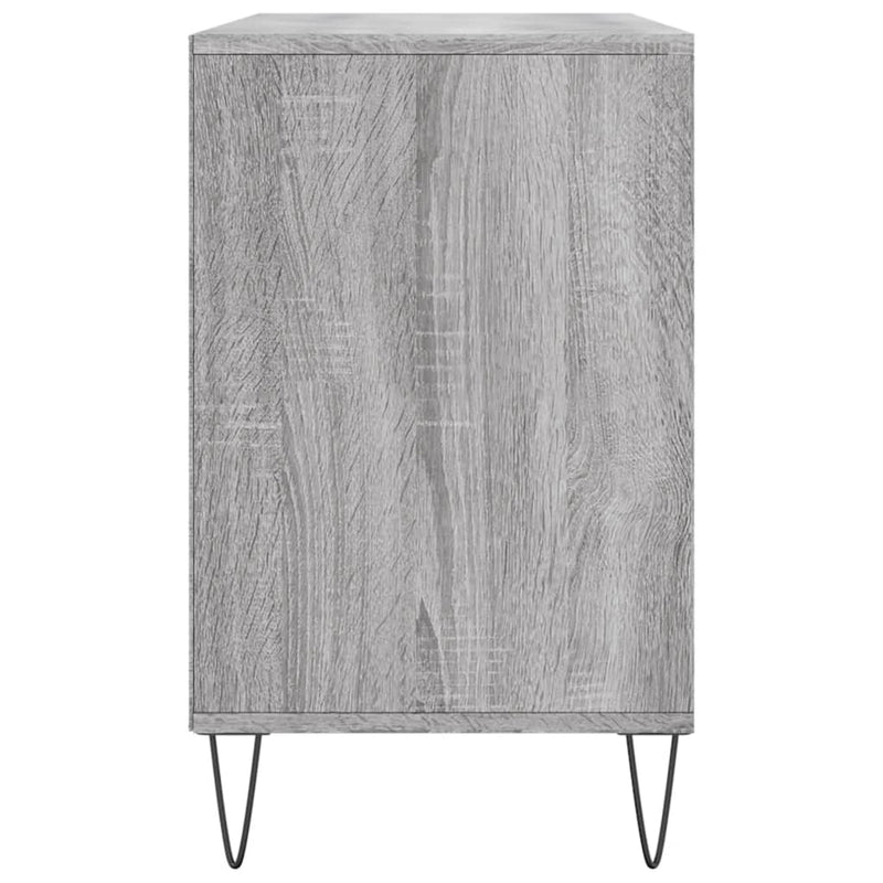 vidaXL szürke sonoma színű szerelt fa cipősszekrény 102x36x60 cm