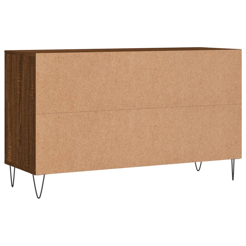 vidaXL barna tölgyszínű szerelt fa cipősszekrény 102x36x60 cm