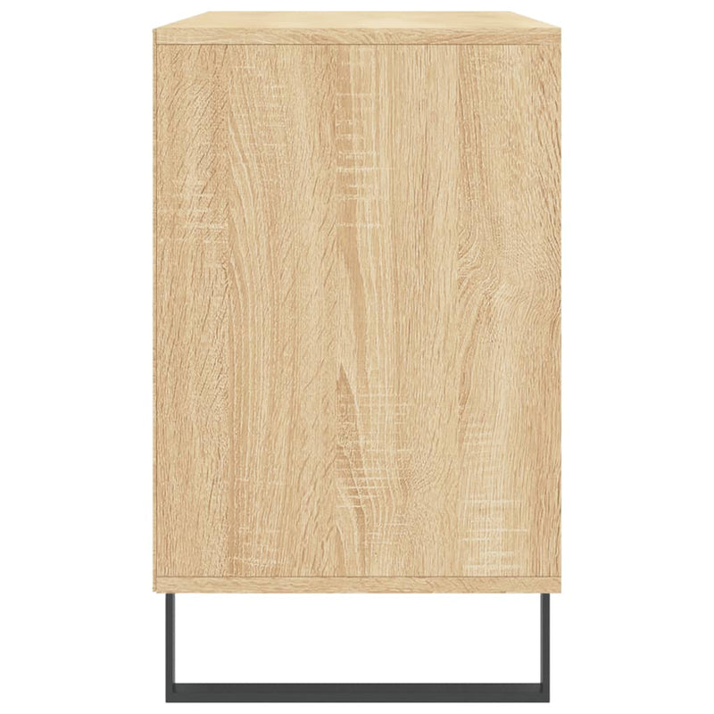 vidaXL sonoma tölgy színű szerelt fa cipőszekrény 102x36x60 cm