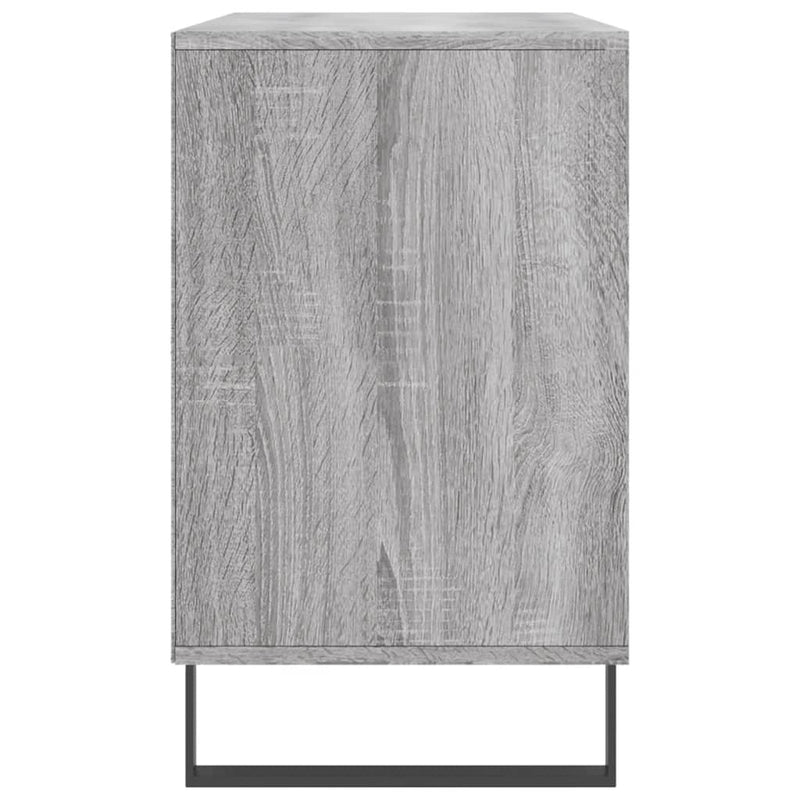 vidaXL szürke sonoma színű szerelt fa cipősszekrény 102x36x60 cm