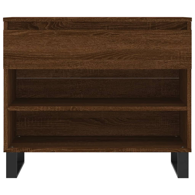 vidaXL barna tölgy színű szerelt fa cipősszekrény 70x36x60 cm