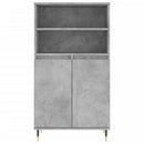 vidaXL betonszürke szerelt fa magasszekrény 60 x 36 x 110 cm