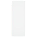 vidaXL fehér szerelt fa fali szekrény 69,5 x 34 x 90 cm