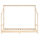 vidaXL tömör fenyőfa gyerekágykeret 90 x 190 cm