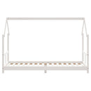 vidaXL fehér tömör fenyőfa gyerekágykeret 80 x 200 cm