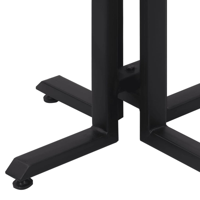 vidaXL kerek tömör újrahasznosított tíkfa dohányzóasztal Ø55 x 40 cm