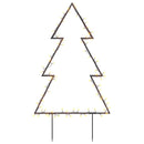 vidaXL karácsonyi fa fénydekoráció 80 LED 60 cm