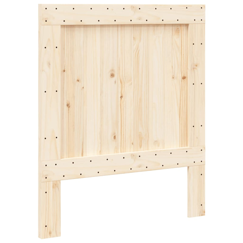 vidaXL tömör fenyőfa fejtámla 80 x 104 cm
