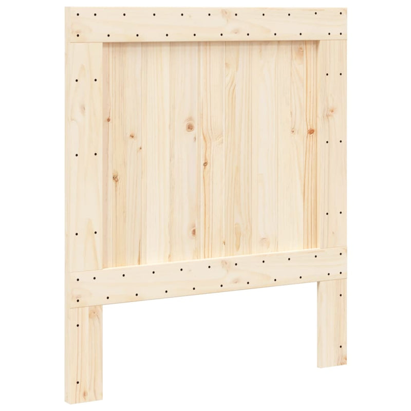 vidaXL tömör fenyőfa fejtámla 90 x 104 cm