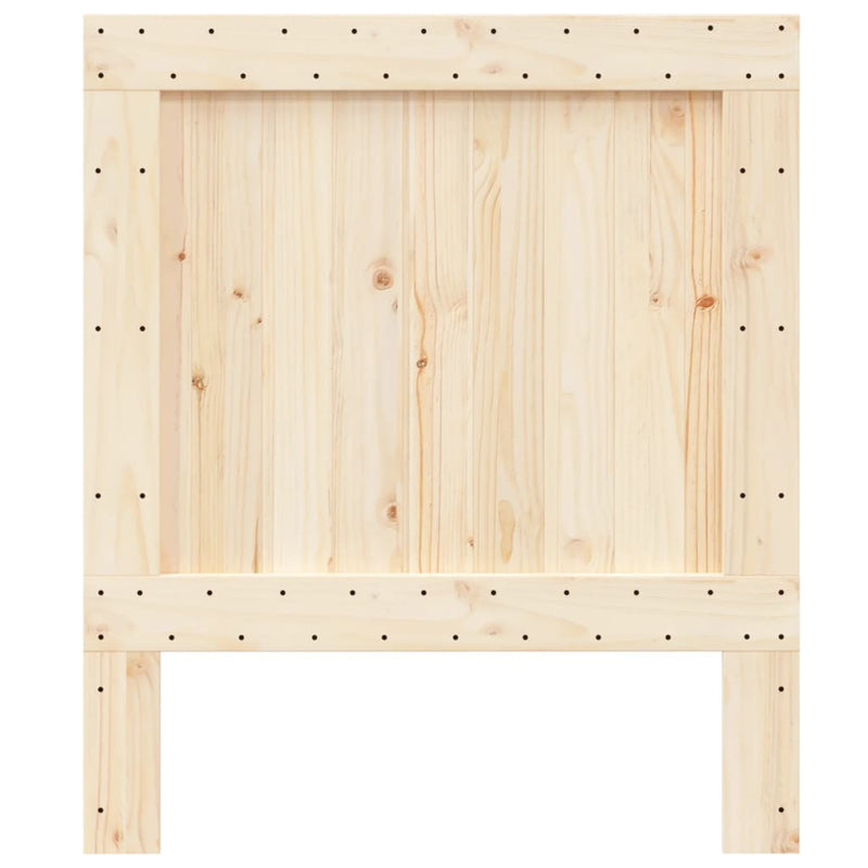 vidaXL tömör fenyőfa fejtámla 90 x 104 cm