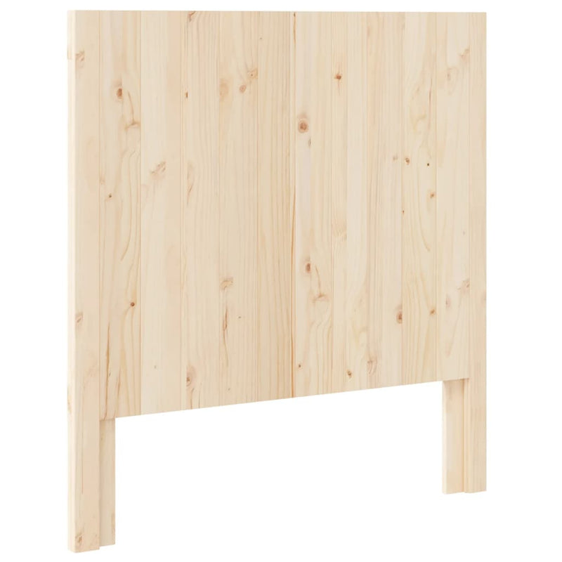 vidaXL tömör fenyőfa fejtámla 100 x 104 cm