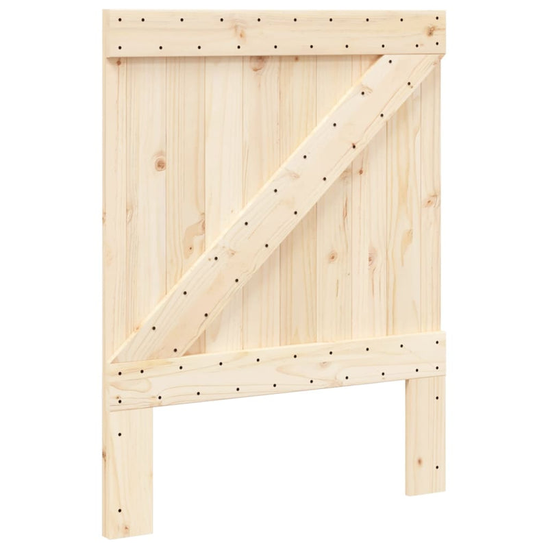 vidaXL tömör fenyőfa fejtámla 80 x 104 cm