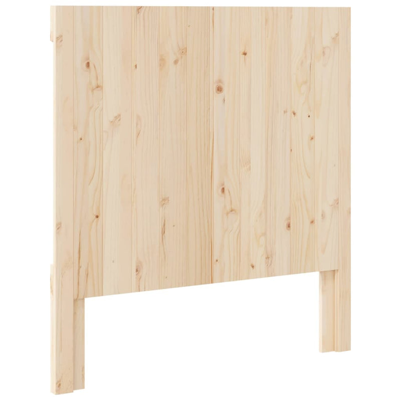 vidaXL tömör fenyőfa fejtámla 100 x 104 cm