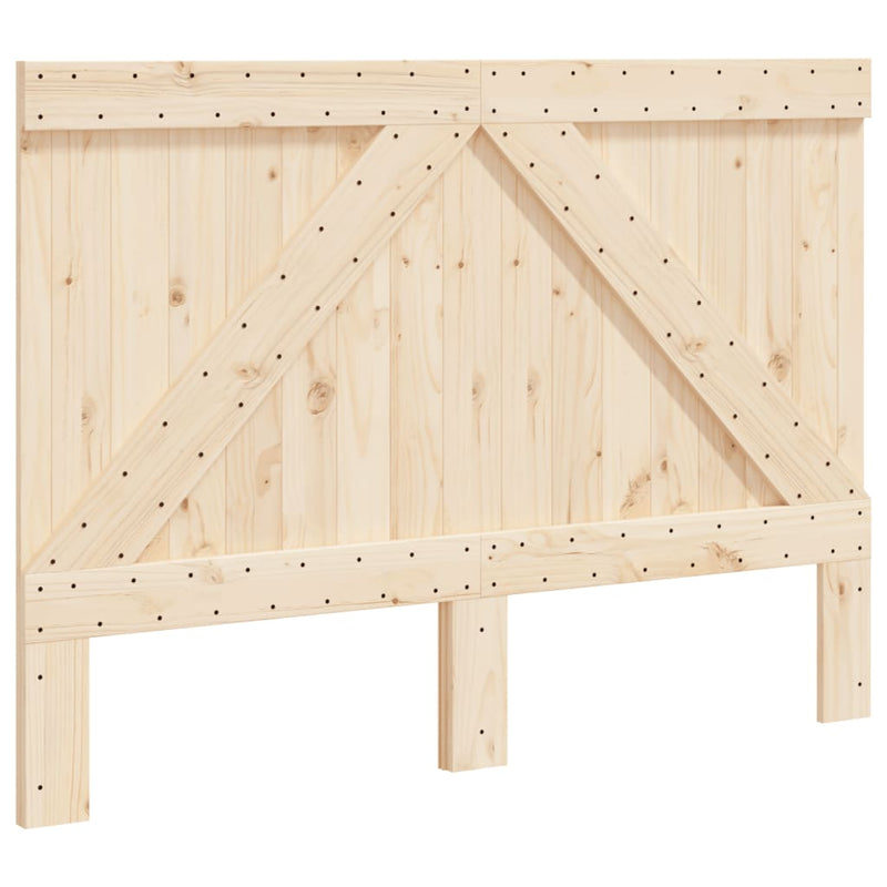 vidaXL tömör fenyőfa fejtámla 140 x 104 cm