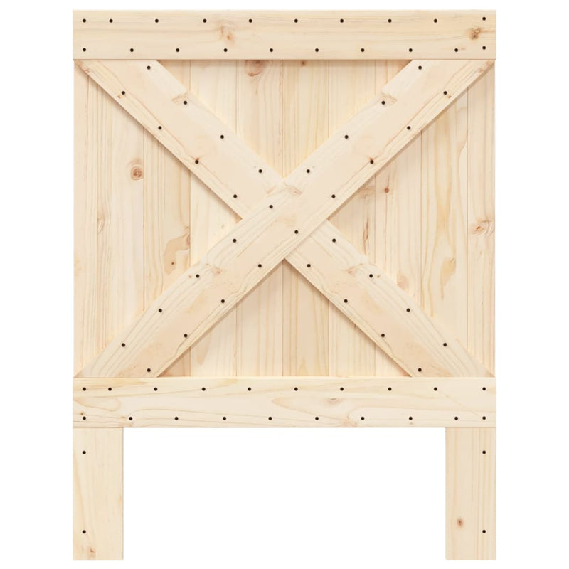 vidaXL tömör fenyőfa fejtámla 80 x 104 cm
