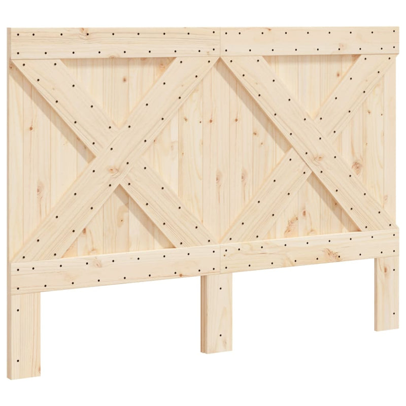 vidaXL tömör fenyőfa fejtámla 140 x 104 cm