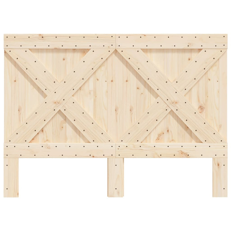 vidaXL tömör fenyőfa fejtámla 140 x 104 cm