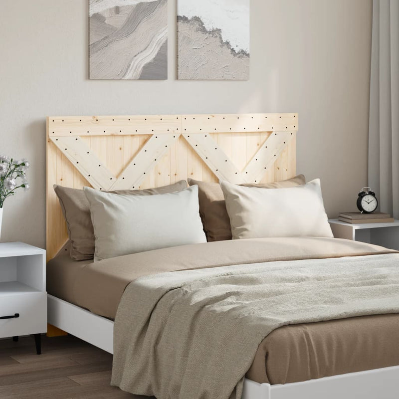 vidaXL tömör fenyőfa fejtámla 140 x 104 cm