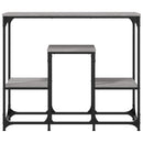 vidaXL szürke sonoma színű szerelt fa tálalóasztal 89,5 x 28 x 76 cm
