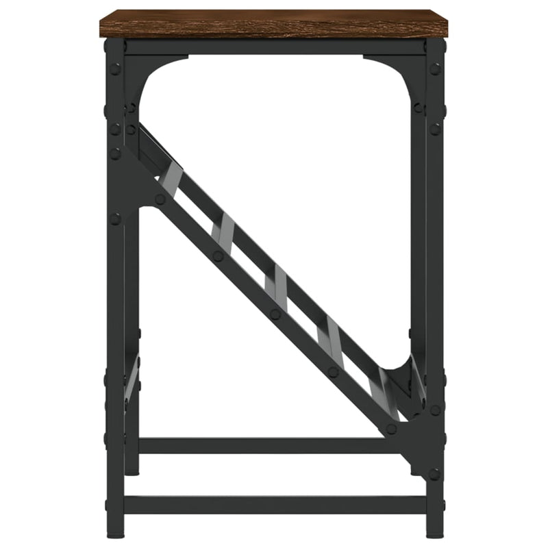 vidaXL barna tölgyszínű szerelt fa cipőtartó 60x30x45 cm