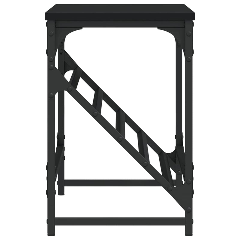 vidaXL fekete szerelt fa cipőtartó 90x30x45 cm