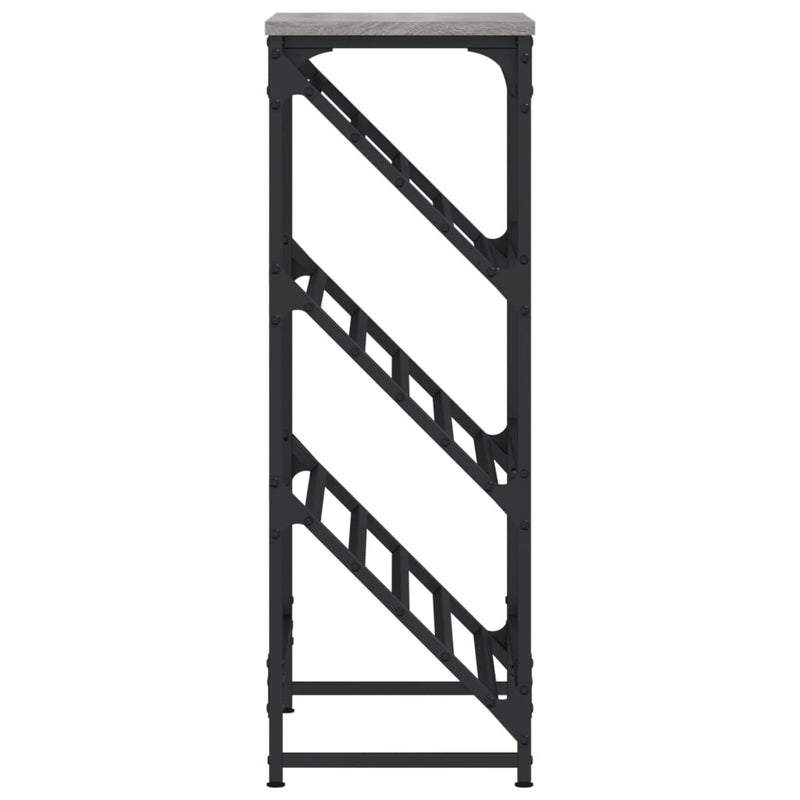 vidaXL szürke sonoma színű szerelt fa cipőtartó 60x30x85 cm