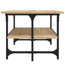 vidaXL sonoma tölgy színű szerelt fa dohányzóasztal 100x50x40 cm