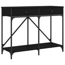 vidaXL fekete szerelt fa tálalóasztal 100 x 39 x 78,5 cm