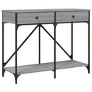 vidaXL szürke sonoma színű szerelt fa tálalóasztal 100 x 39 x 78,5 cm