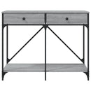 vidaXL szürke sonoma színű szerelt fa tálalóasztal 100 x 39 x 78,5 cm