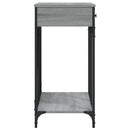 vidaXL szürke sonoma színű szerelt fa tálalóasztal 100 x 39 x 78,5 cm