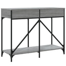 vidaXL szürke sonoma színű szerelt fa tálalóasztal 100 x 39 x 78,5 cm