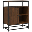 vidaXL barna tölgy színű szerelt fa tálalószekrény 69 x 35 x 80 cm