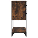 vidaXL füstös tölgy színű szerelt fa tálalószekrény 100 x 36 x 85 cm