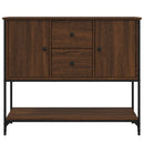 vidaXL sonoma tölgy színű szerelt fa tálalószekrény 100 x 36 x 85 cm