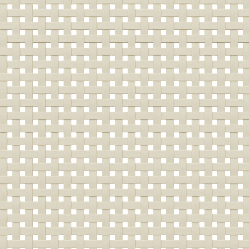 vidaXL SENJA fehér rattanhatású tömör fa dohányzóasztal 100x55x33 cm