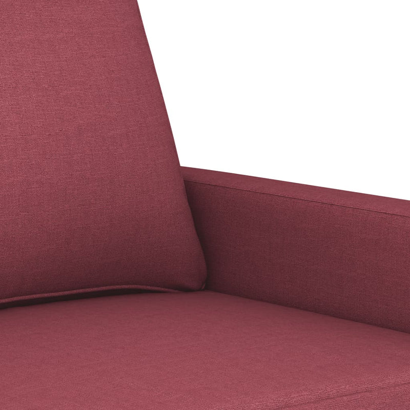 vidaXL bordó szövet kanapéfotel 60 cm