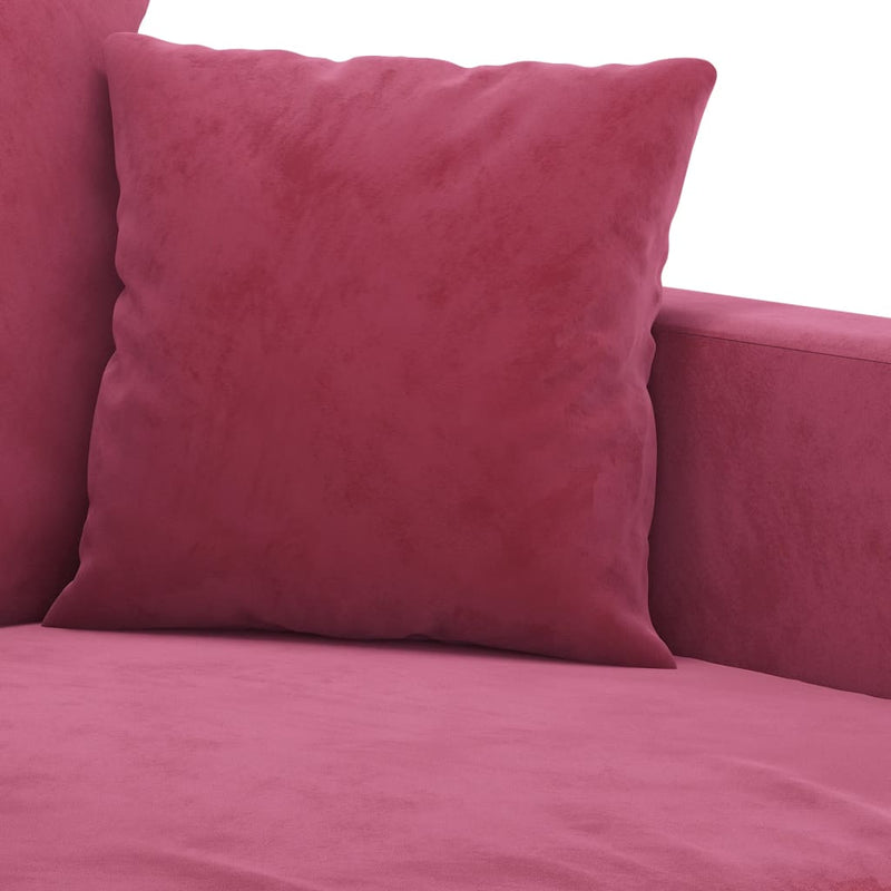 vidaXL bordó bársony kanapéfotel 60 cm